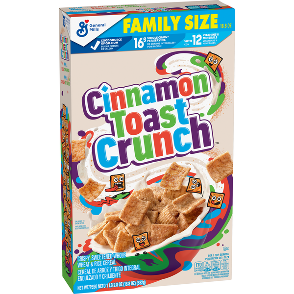 Cinnamon Toast Crunch Breakfast Cereal hero