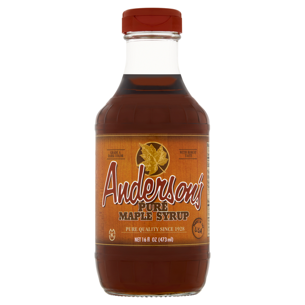 Honeys, Syrups & Nectars Andersons Maple Syrup Pure Maple Syrup From Wisconsin hero