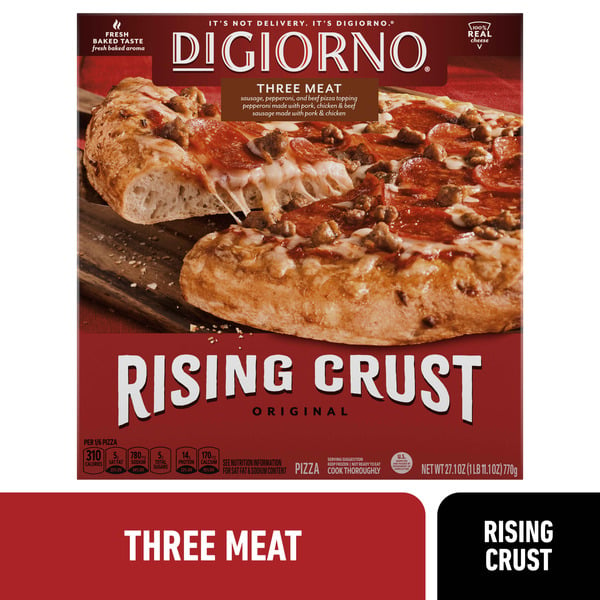 DiGiorno Frozen Pizza Rising Crust hero