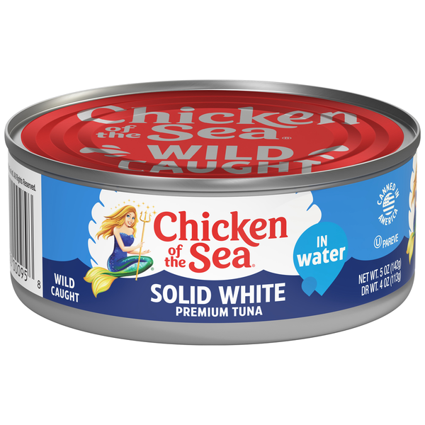 Canned Meat & Seafood Chicken of the Sea Solid White Albacore Tuna in Water hero