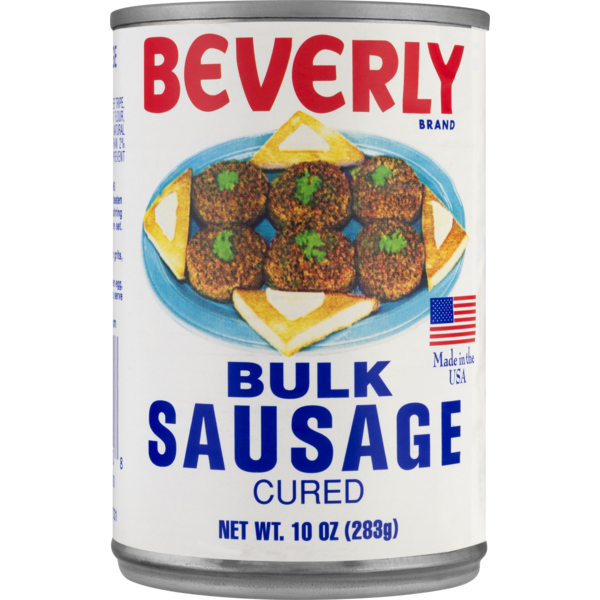 Canned Meat & Seafood Beverly Bulk Sausage Cured hero