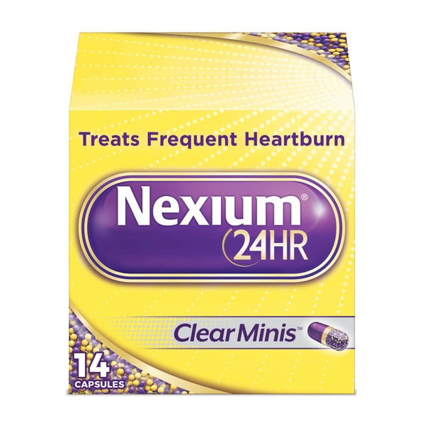 Antacids Nexium Clear Mini Acid Reducer Delayed Release hero