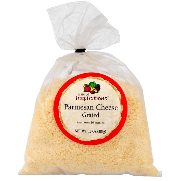 Specialty Cheeses Taste of Inspirations Grated Parmesan Cheese hero