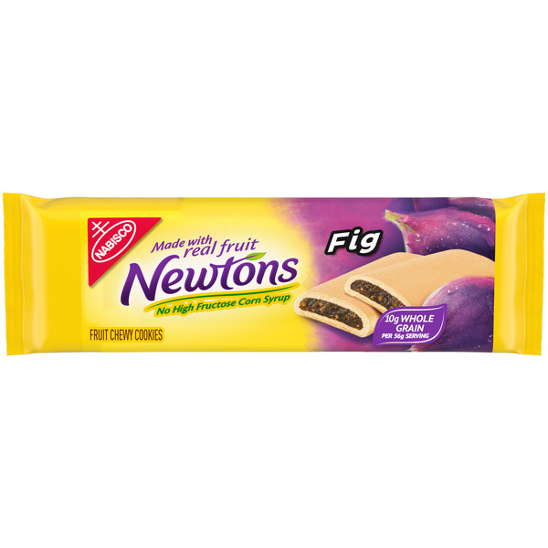 Cookies & Cakes NEWTON Soft & Fruit Chewy Fig Cookies (Fig Bars), Snack Pack hero