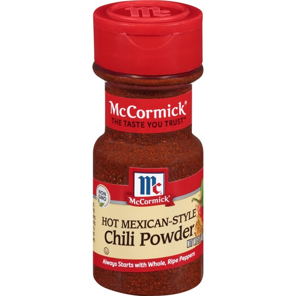 Spices & Seasonings McCormick Hot Mexican Chili Powder hero