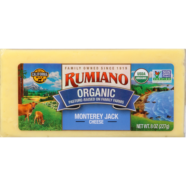 Packaged Cheese Rumiano Cheese, Monterey Jack hero