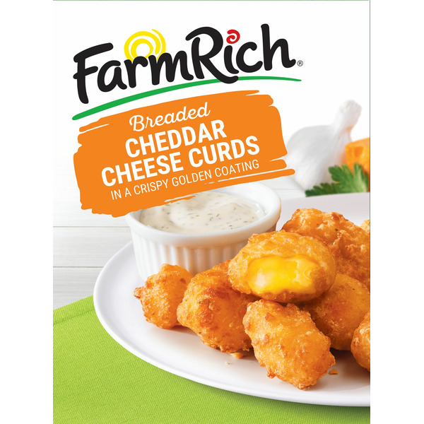 Frozen Appetizers & Sides Farm Rich Breaded Cheese Curds hero