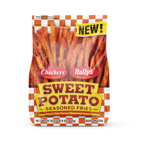 Frozen Appetizers & Sides Checkers Rallys Checkers and Rally’s Famous Seasoned Sweet Potato Fries hero