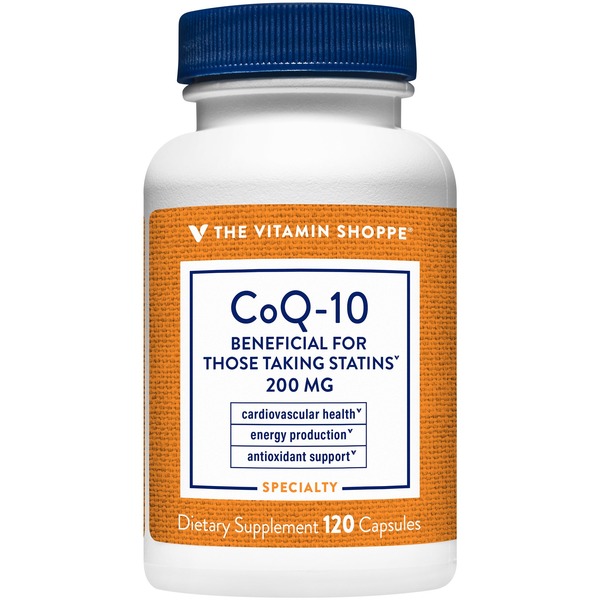 Other Supplements The Vitamin Shoppe CoQ10 200 mg (120 Capsules) hero