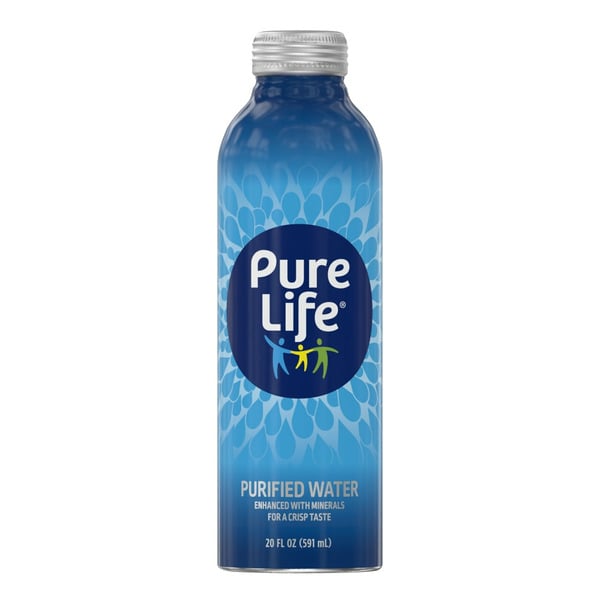 Water, Seltzer & Sparkling Water Pure life 100% Purified Water hero