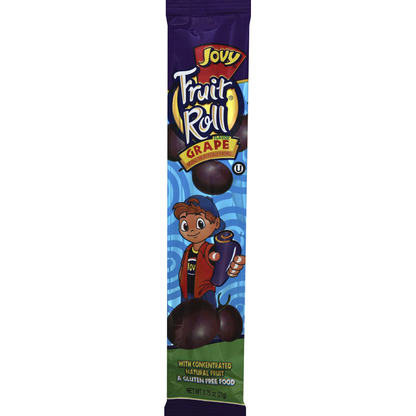 Fruit & Vegetable Snacks Jovy Fruit Roll, Grape Flavor hero