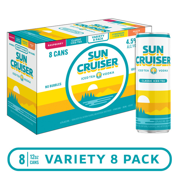 Sun Cruiser Iced Tea Vodka Variety Pack hero