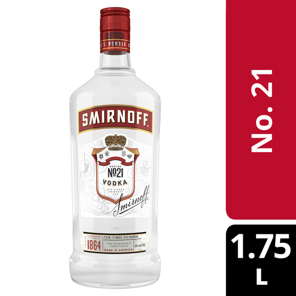 Vodka Smirnoff No. 21 80 Proof Vodka hero