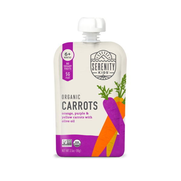 Baby Food & Formula Serenity Kids Organic Carrots with Organic Olive Oil hero