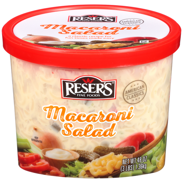 Prepared Soups & Salads Reser's Fine Foods Macaroni Salad hero