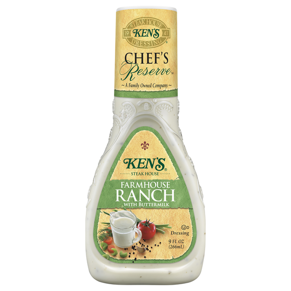 Salad Dressing & Toppings Ken's Steak House Dressing, Ranch hero