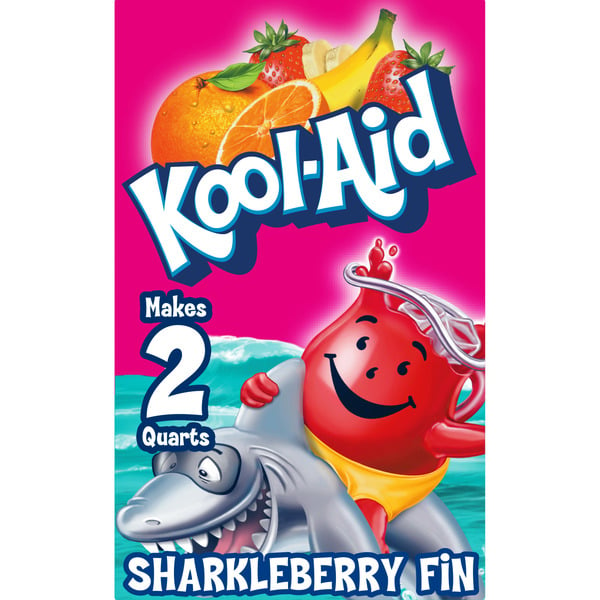 Cocoa & Drink Mixes Kool-Aid Sharkleberry Fin Unsweetened Drink Mix hero