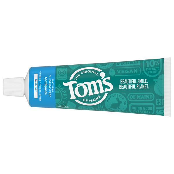 Oral Hygiene Tom's of Maine Toothpaste, Fresh Mint hero