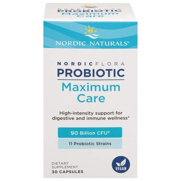 Vitamins & Supplements Nordic Naturals Probiotic, Maximum Care, Capsules hero