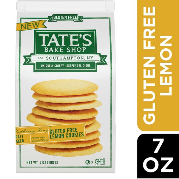 Tate's Bake Shop Gluten Free Lemon Cookies hero