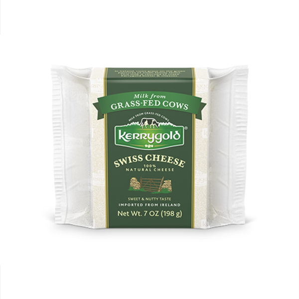 Specialty Cheeses Kerrygold Grass-Fed Swiss Wedge, hero