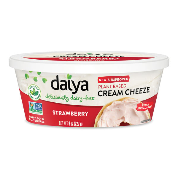 Other Creams & Cheeses Daiya Vegan Strawberry Cream Cheese hero