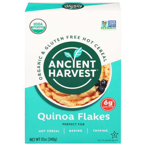 Cereal Ancient Harvest Quinoa Flakes hero