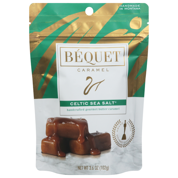 Candy & Chocolate Béquet Confections Caramel, Celtic Sea Salt hero