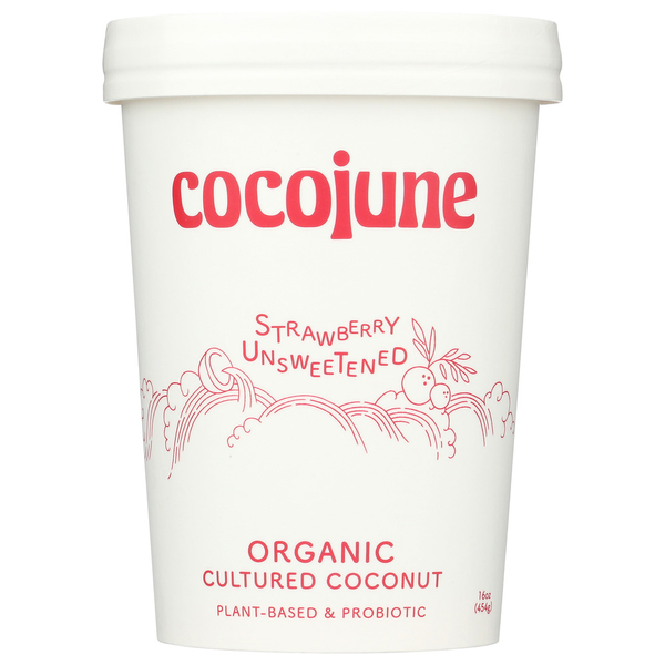 Refrigerated cocojune Organic Cultured Coconut Yogurt hero