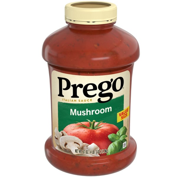 Pasta Sauce Prego Mushroom Pasta Sauce hero