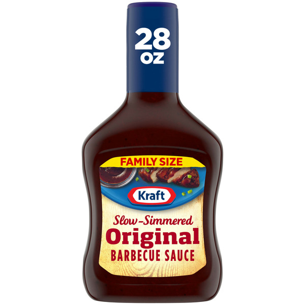 Marinades & Meat Preparation Kraft Original Slow-Simmered Barbecue Sauce Family Size hero