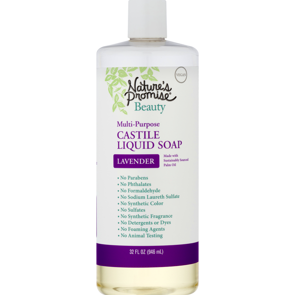 Body Lotions & Soap Nature's Promise Castile Liquid Soap Lavender hero