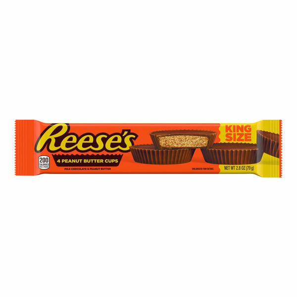 Candy, Chocolate & Gum Reese's Milk Chocolate King Size Peanut Butter Cups Candy hero