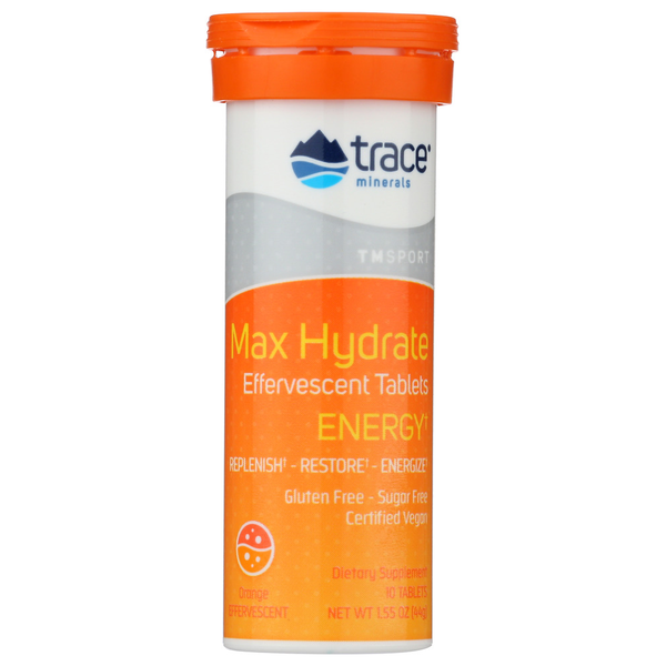 Vitamins & Supplements Trace Minerals Max-Hydrate Energy Tube hero