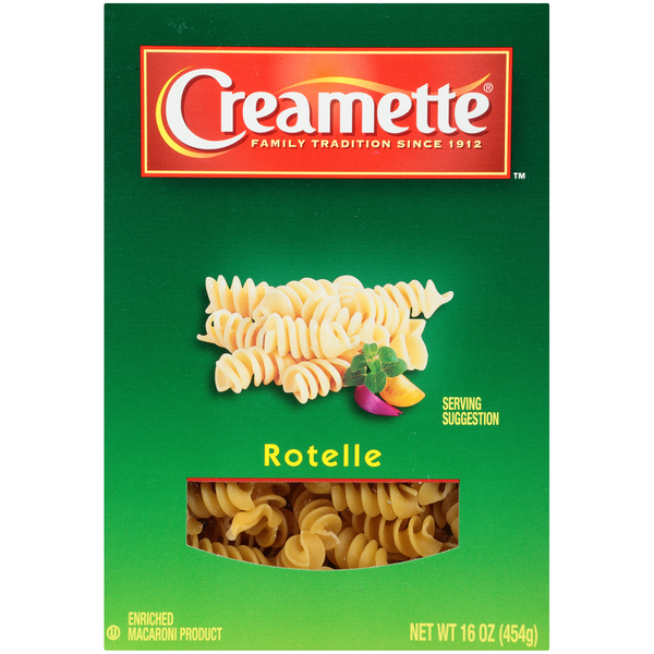 Dry Pasta Creamette Rotelle hero