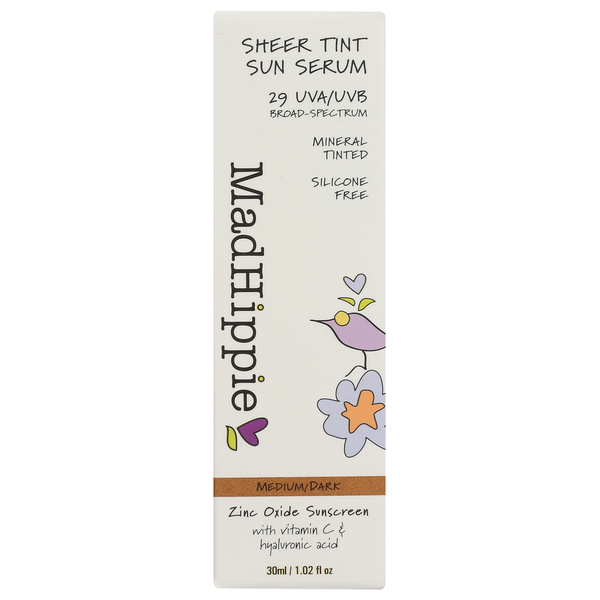 Mad Hippie Sheer Tint Sun Serum Spf 29 - Medium/Dark hero