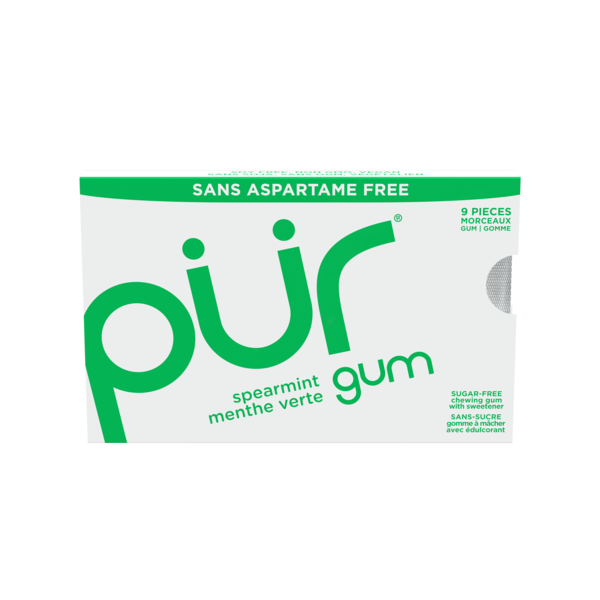 Mint & Gum PÜR Spearmint, Aspartame Free, 100% Xylitol, Natural Flavored Gum hero