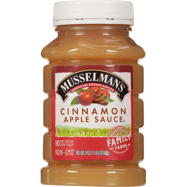 Canned Fruit & Applesauce Musselman's Cinnamon Apple Sauce hero