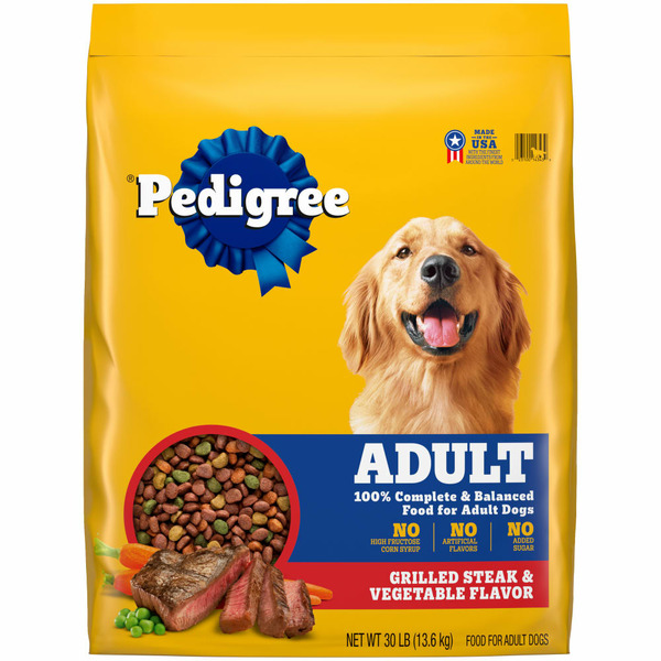 Dog Food & Care Pedigree Adult Dry Dog Food Grilled Steak hero