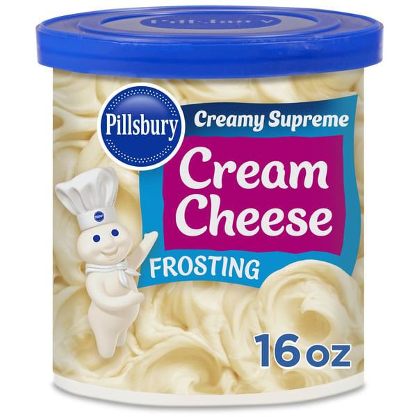 Pillsbury Creamy Supreme Cream Cheese Frosting hero