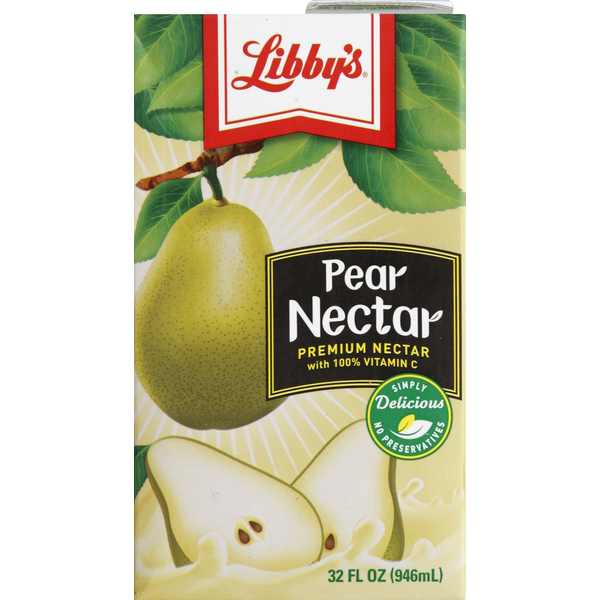 Juice & Nectar (Shelf-Stable) Libby's Nectar, Pear hero