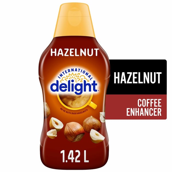 Cream International Delight Classic Hazelnut Coffee Creamer hero