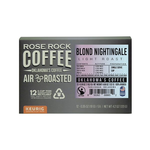 Coffee Rose Rock Coffee Blond Nightingale - Single Serve Cups hero