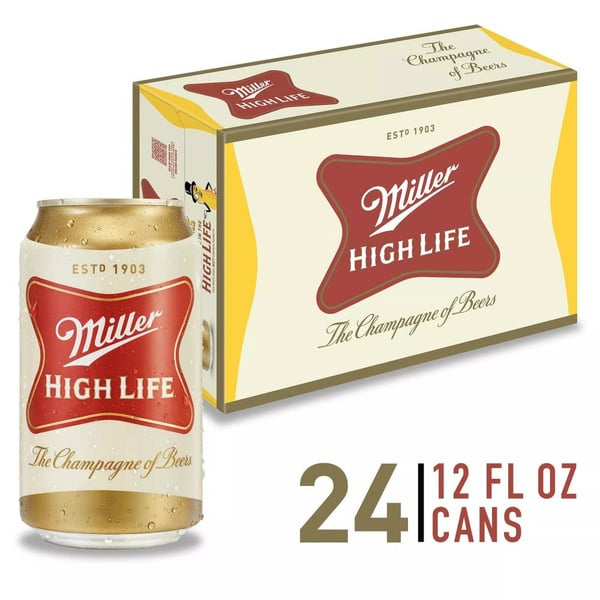 Beers & Coolers Miller High Life American Lager Beer hero