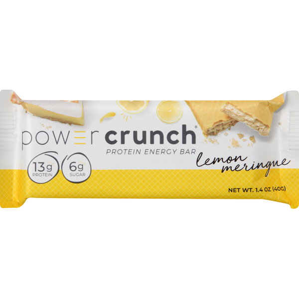 Protein & Nutritional Bars Power Crunch Protein Energy Bar, Lemon Meringue hero