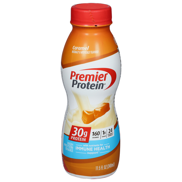 Premier Protein High Protein Shake, Caramel hero