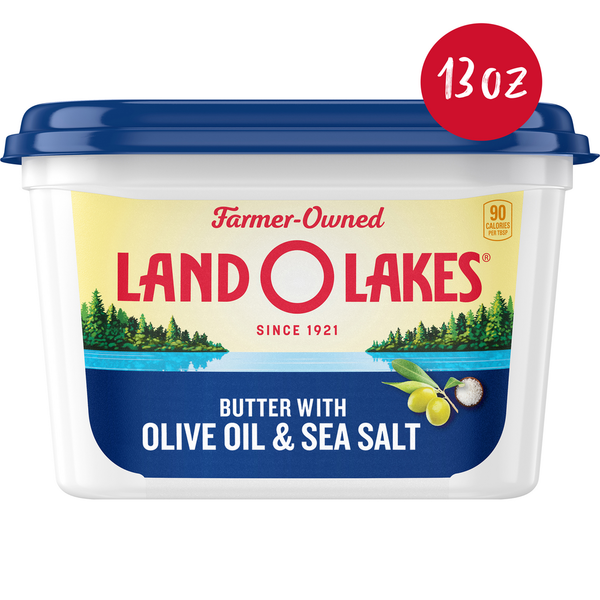 Butter Land O Lakes Butter with Olive Oil and Sea Salt hero