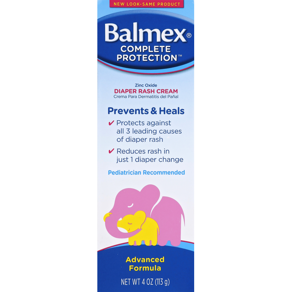 Baby Bath & Body Care Balmex Diaper Rash Cream, Advanced Formula hero