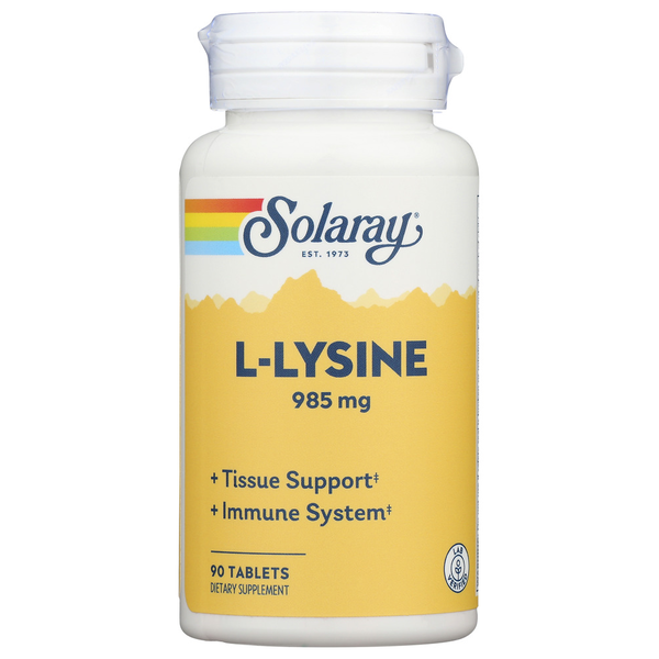 Amino Acids Solaray L-Lysine, Free Form hero