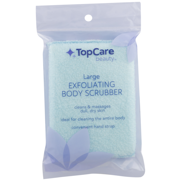 Body Lotions & Soap TopCare Large Exfoliating Body Scrubber hero